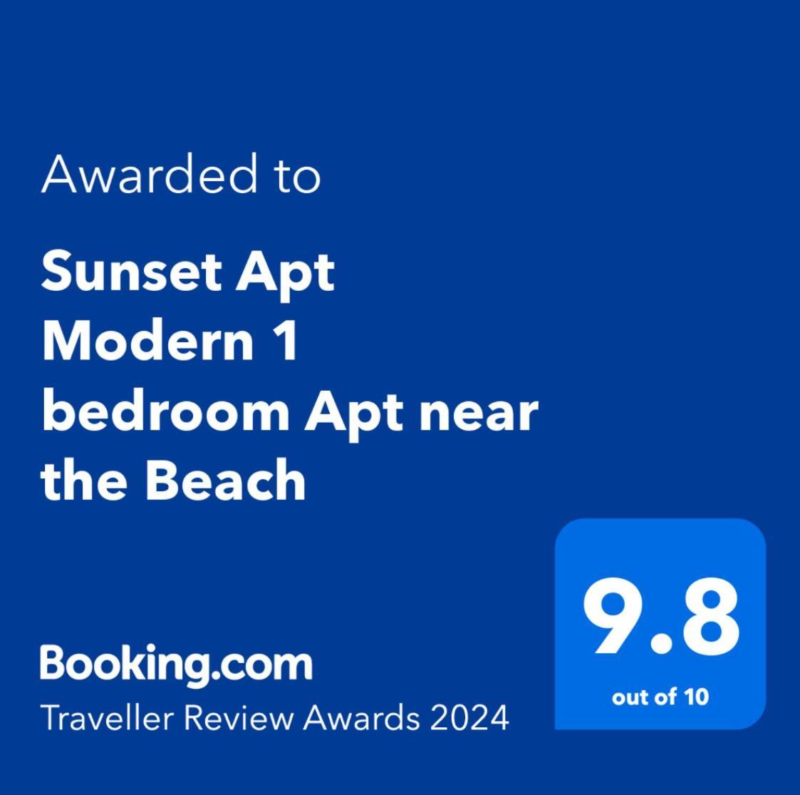 Sunset Apt Modern 1 Bedroom Apt Near The Beach Birżebbuġa Екстериор снимка